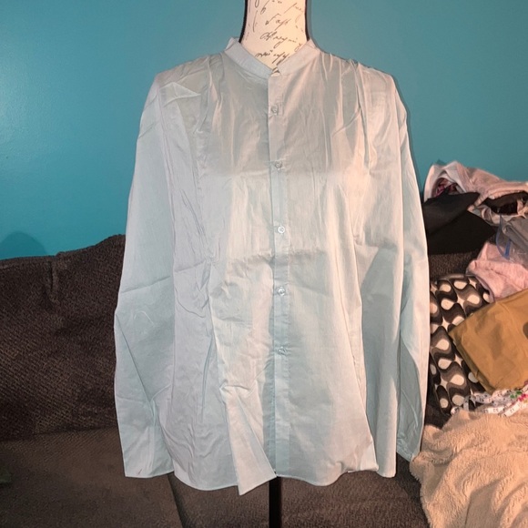 New Textile Elizabeth and James Oversized Button Down, XL - Picture 1 of 7